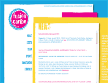 Tablet Screenshot of fusioncaribe.com
